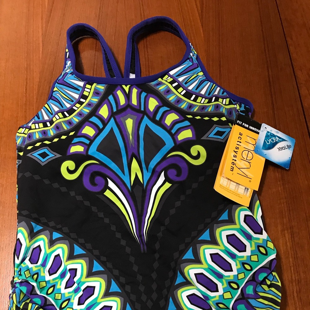 Athleta Tankini Swimwear sz XS, NWT
